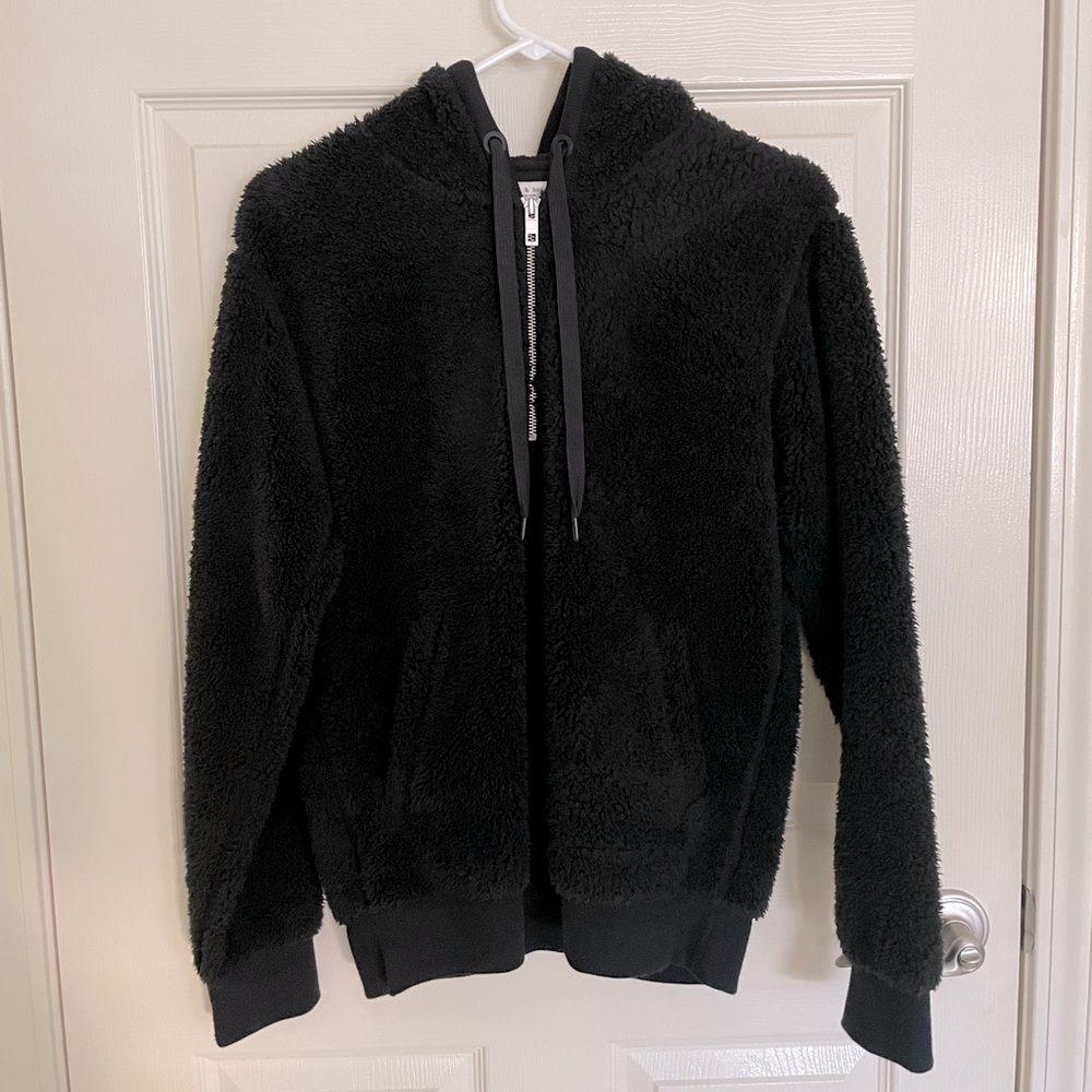 Rag & Bone Fleece Quarter Zip Sweatshirt Hoodie